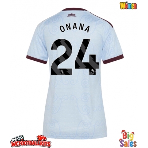 Aston Villa Amadou Onana #24 Replica Third Stadium Shirt for Women 2026-27 Short Sleeve